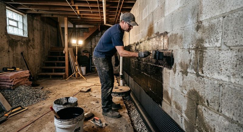 Basement Walls Waterproofing in Sarasota, FL