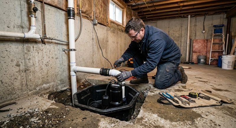 Basement Sump Pump Service in Providence, RI