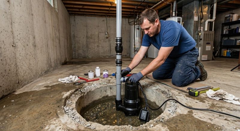 Basement Sump Pump Service in Framingham, MA
