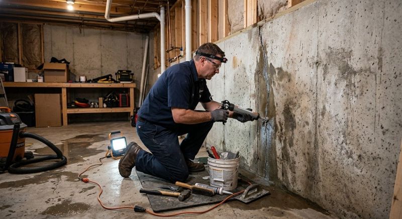 Basement Walls Waterproofing in Tuscaloosa, AL