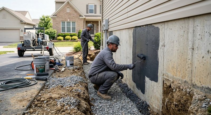 Brick Foundation Sealing in Columbus, OH