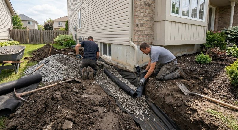 French Ditch Installation in Birmingham, AL
