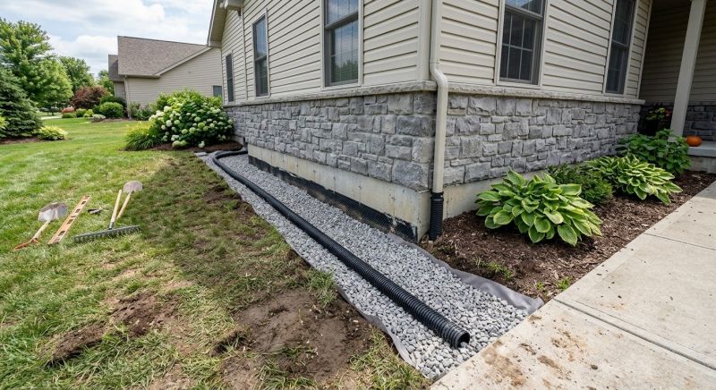French Drain Replacement in Birmingham, AL