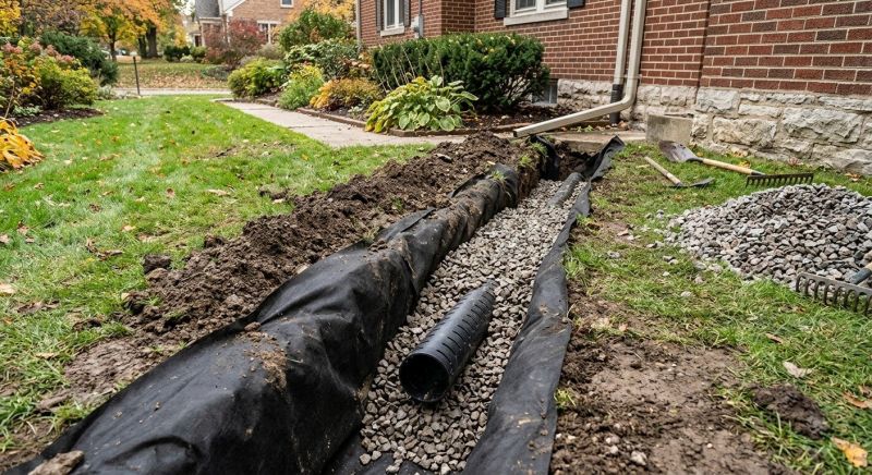 French Drain Service in Tuscaloosa, AL