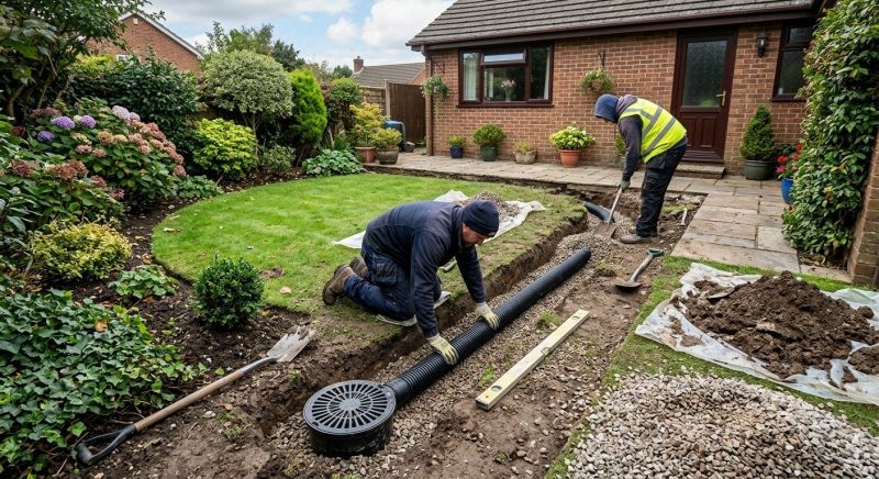 Landscape Drainage in Tuscaloosa, AL