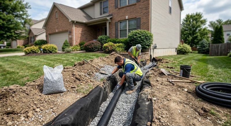 Muddy Yard Drainage in Tuscaloosa, AL