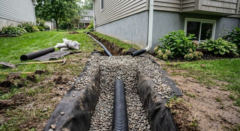 Trench Drain Installation in Tuscaloosa, AL