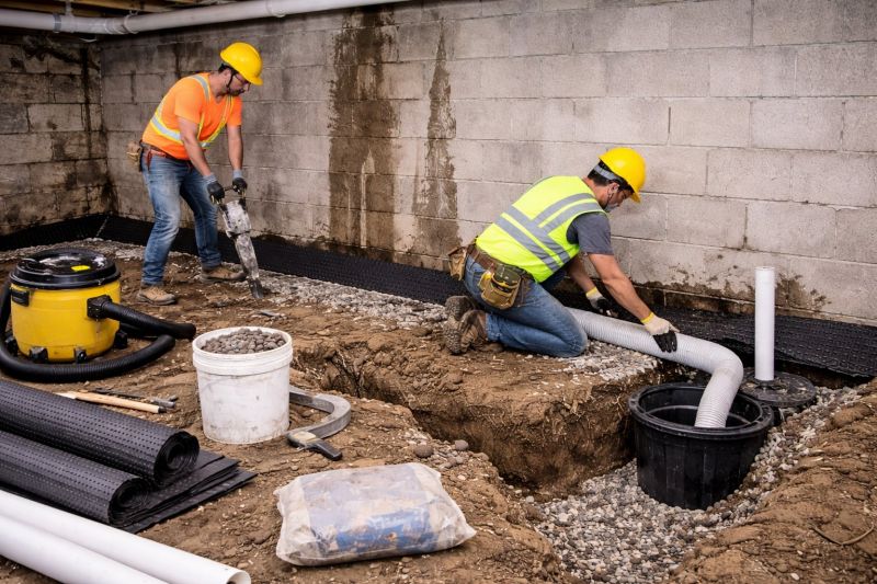 Wet Basement Repair in Sarasota, FL