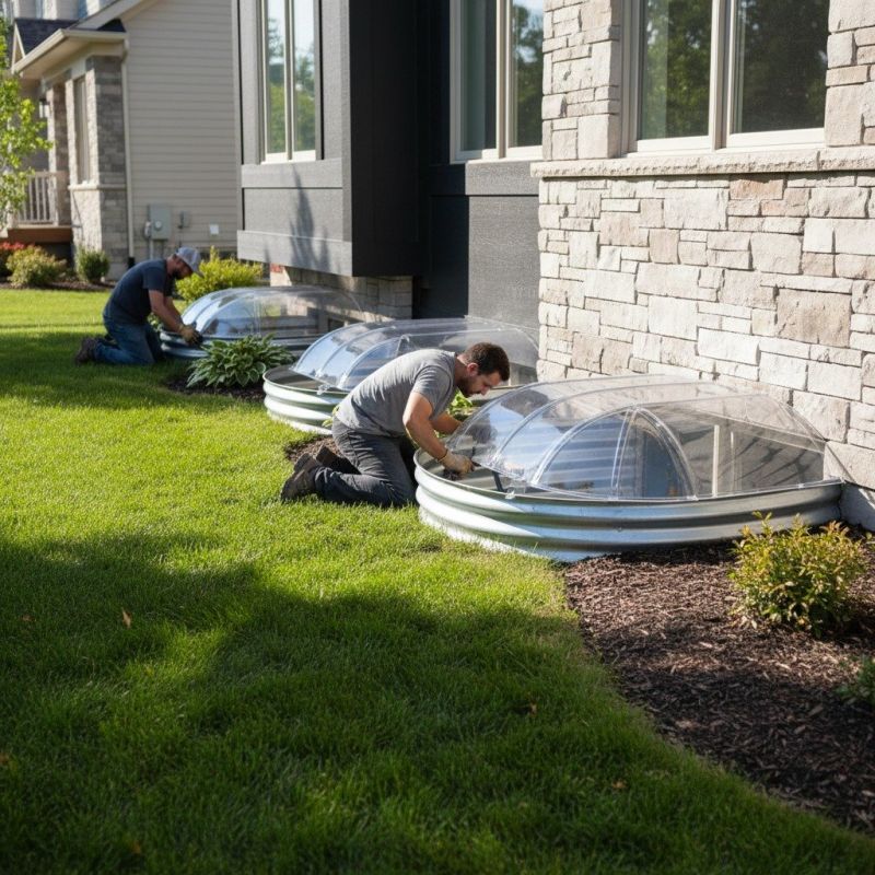 Window Well Cover Installation in Kansas City, KS