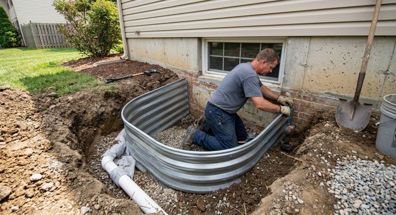 Window Well Waterproofing in Kansas City, KS