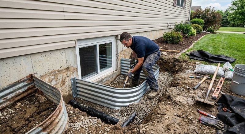 Window Wells Repair in Alpharetta, GA