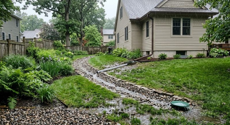 Yard Drain Installation in Tuscaloosa, AL