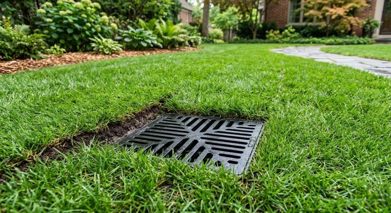 Yard Drainage Installation in Birmingham, AL
